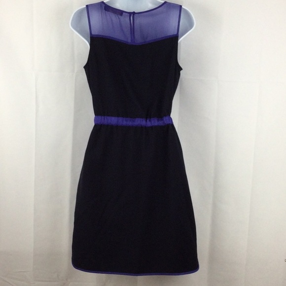 The Limited Sheer Shoulder Tie Waist Dress Sz S - Picture 7 of 11